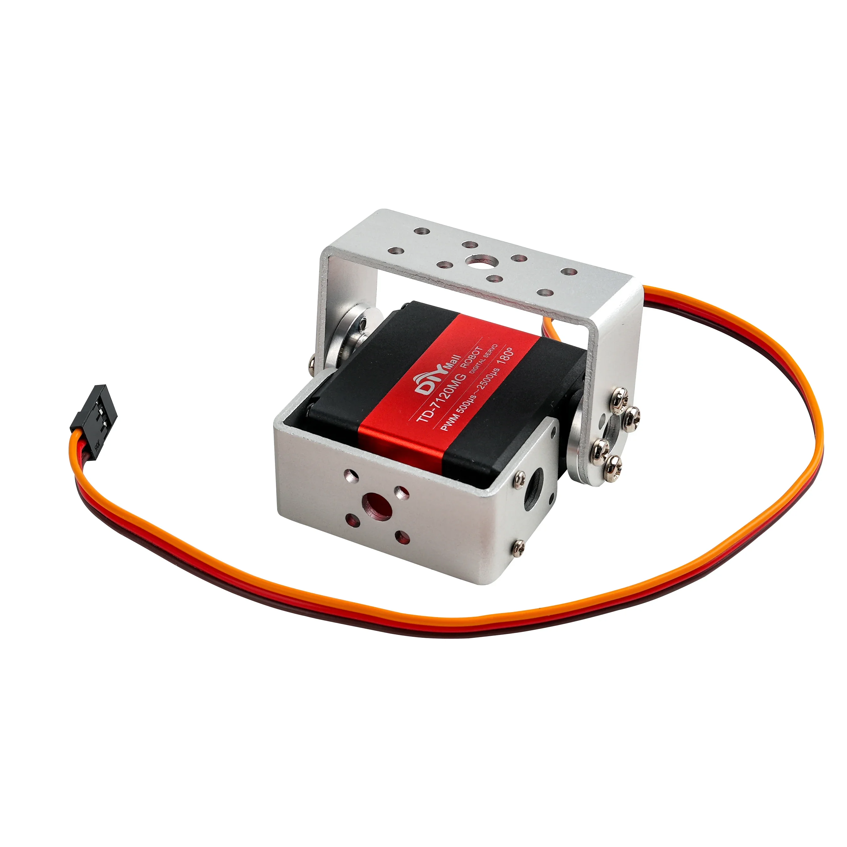 Impermeável Servo Digital para Arduino, Dual Shaft Robot Servo, Metal Gear, Arduino, DIY Braço robótico RC, 25T, TD-7120MG, 20kg