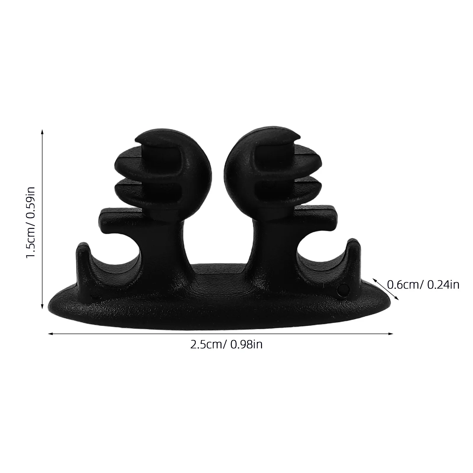 8 قطعة أصحاب كابلات للحبال خط بطاقة متعددة الأغراض الحبل المنظم كليب سيارة الداخلية إدارة الأسلاك لاصق مقاطع بولي كلوريد الفينيل المنزل