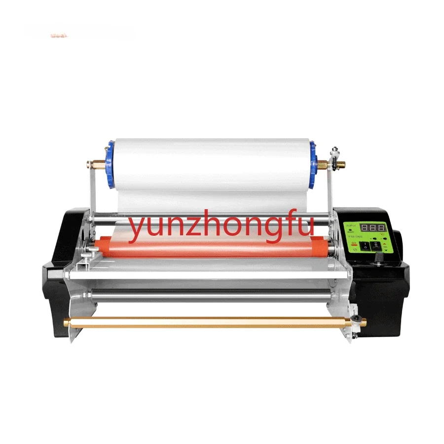 Automatic roll laminator for AB film sticker uv dtf  crystal label lamination phone book laminating machine