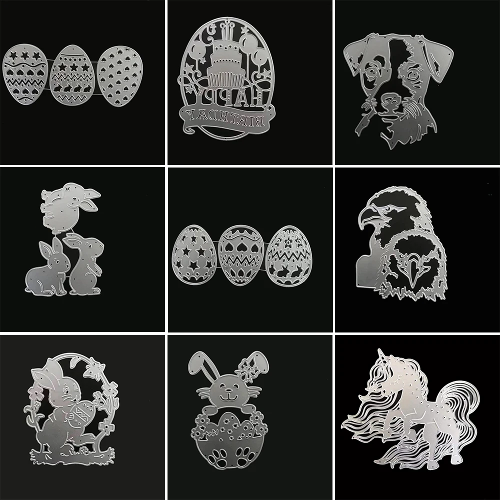 DIY  Irregular pattern Decoration cutting dies stencils embossing card for scrapbooking card album decorative metal crafts