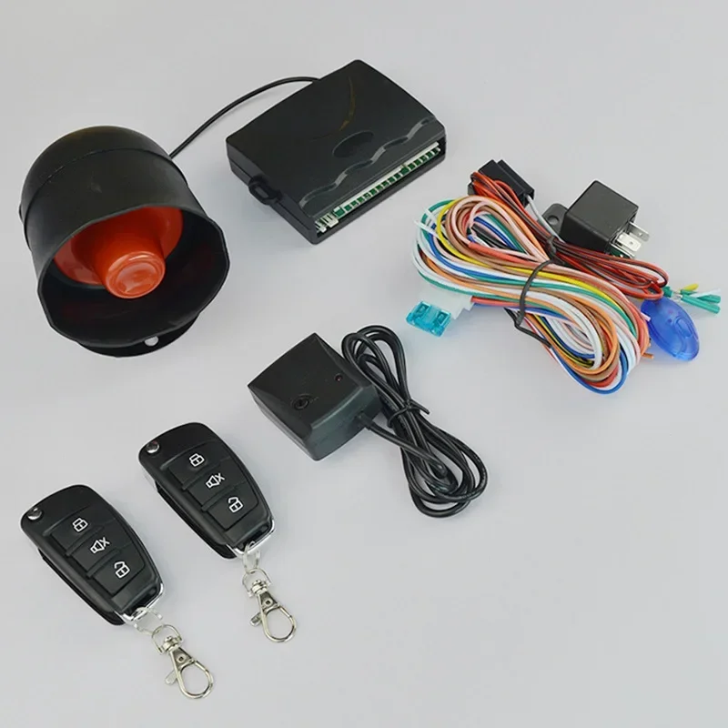 

Durable Auto Supplies Car Anti-theft Device Remote Control Central Control Lock Vibration Alarm