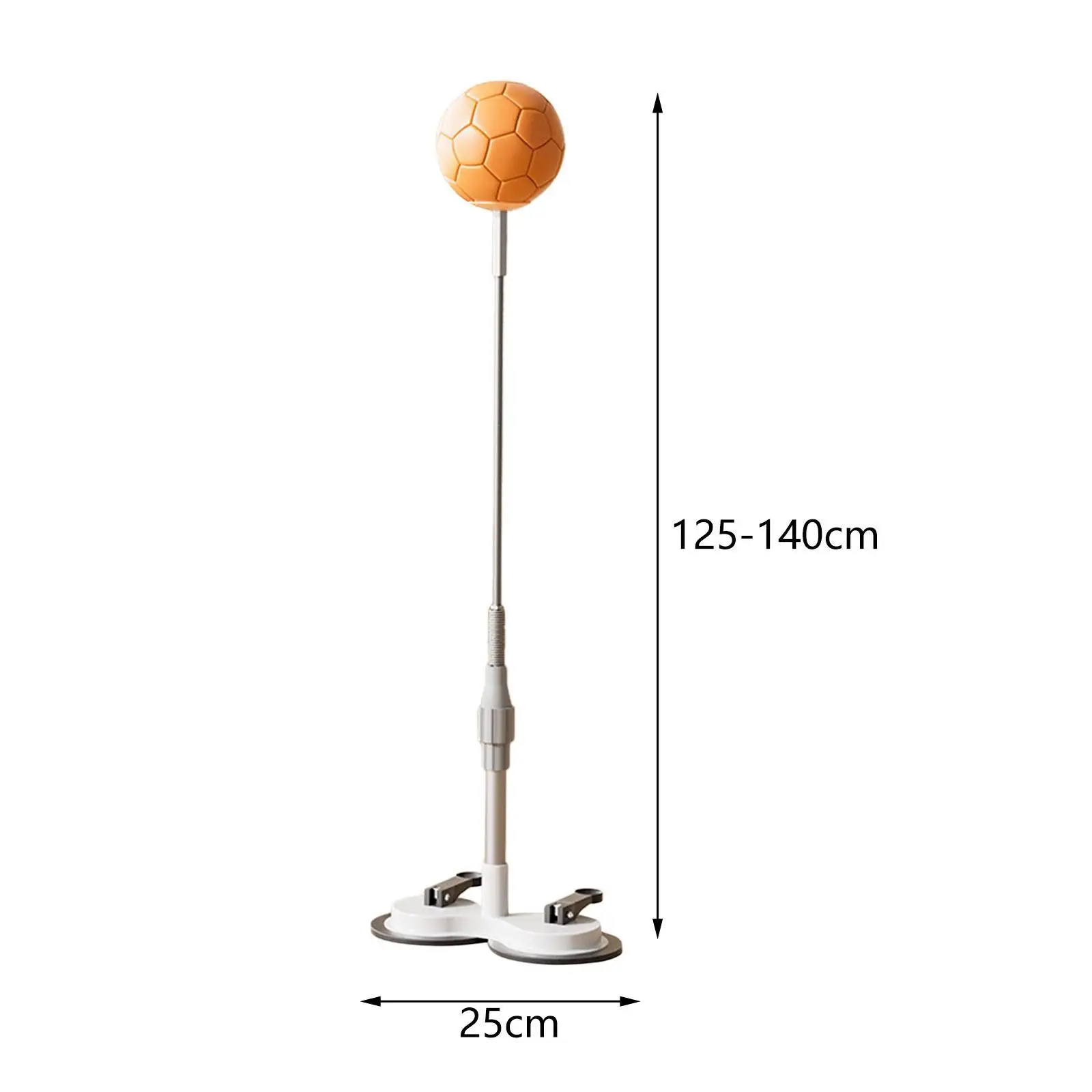 Bokserska reakcja z przyssawką do piłki ze stojakiem Poprawia prędkość reakcji Ćwiczenie dziurkacza wolnostojące do ćwiczeń fitness