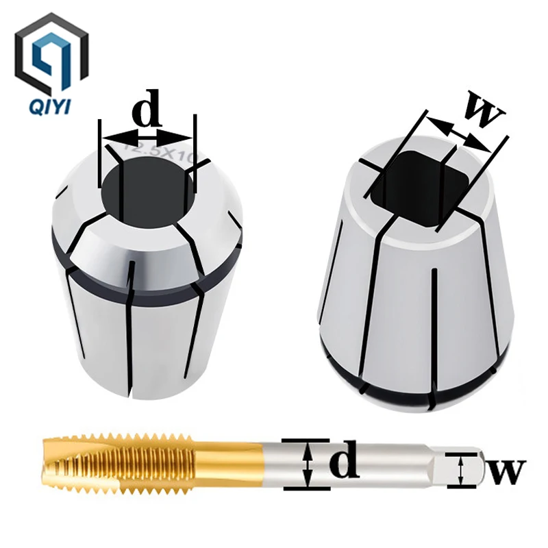Conjunto de Ferramentas de Fresagem Pinça Torneiras de Pinça er Tapping Erg32 Erg16 Erg20 Erg25 Pinça Quadrada er Tapping tipo Iso Jis