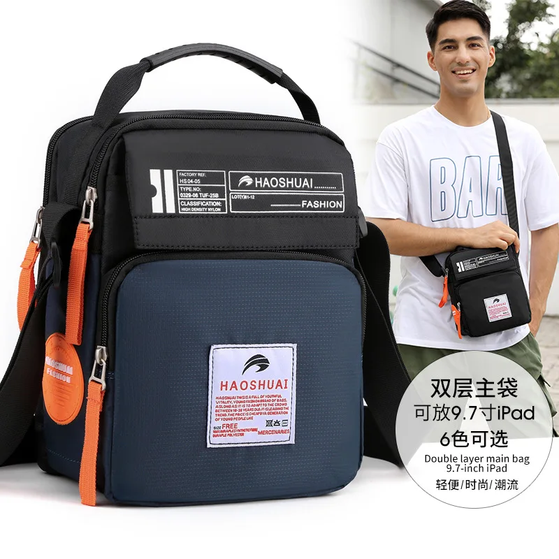 

2024 New Bag Men's Messenger Crossbody Shoulder Bags Men Small Sling Pack For Work Business Waterproof Wait Packs Purse bolsa 가방