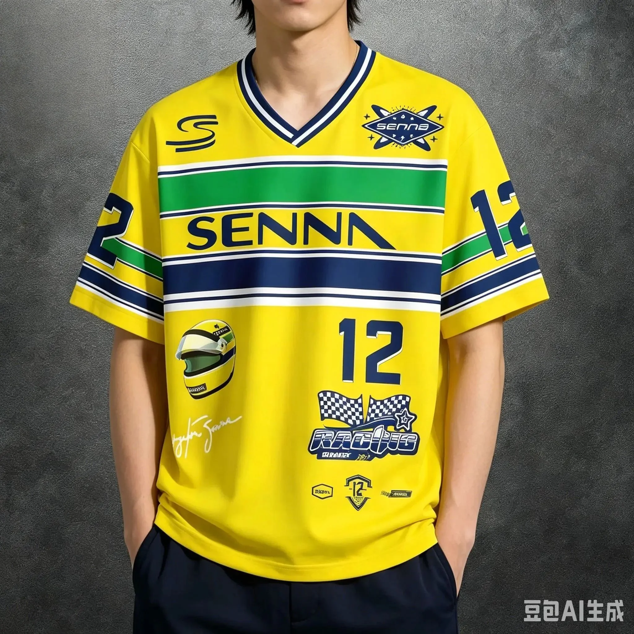 ayrton-senna-camiseta-masculina-de-verao-com-estampa-grafica-gola-v-manga-curta-secagem-rapida-respiravel-e-leve-para-fas-adultos