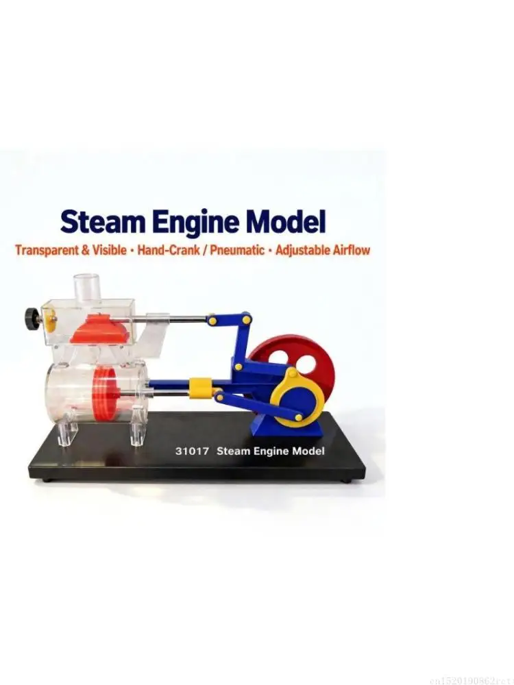 D5BB Air-Powered Mechanical Model for Steam Engine Operation Display