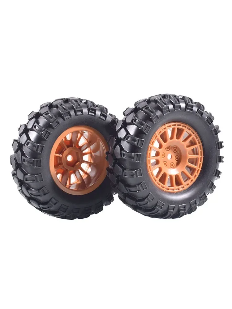 PARA pneus de borracha RC de escalada de 1,9 polegadas e jantes de plástico 4 unidades para MN128 MN86S diâmetro 90 mm