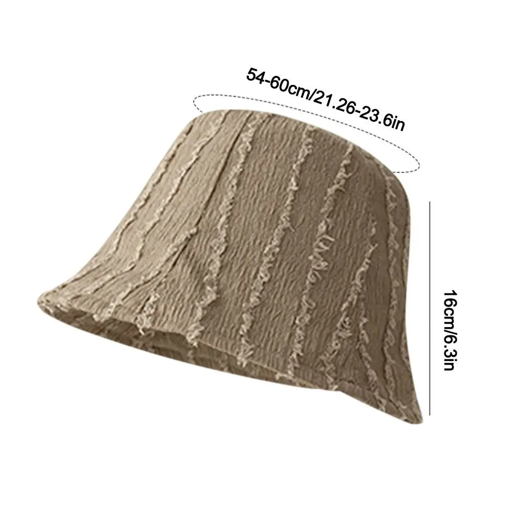 قبعة دلو قطيفة محمولة ، قبعة صيادين واقية من الشمس قابلة للطي في الهواء الطلق ، قبعة باناما غير رسمية