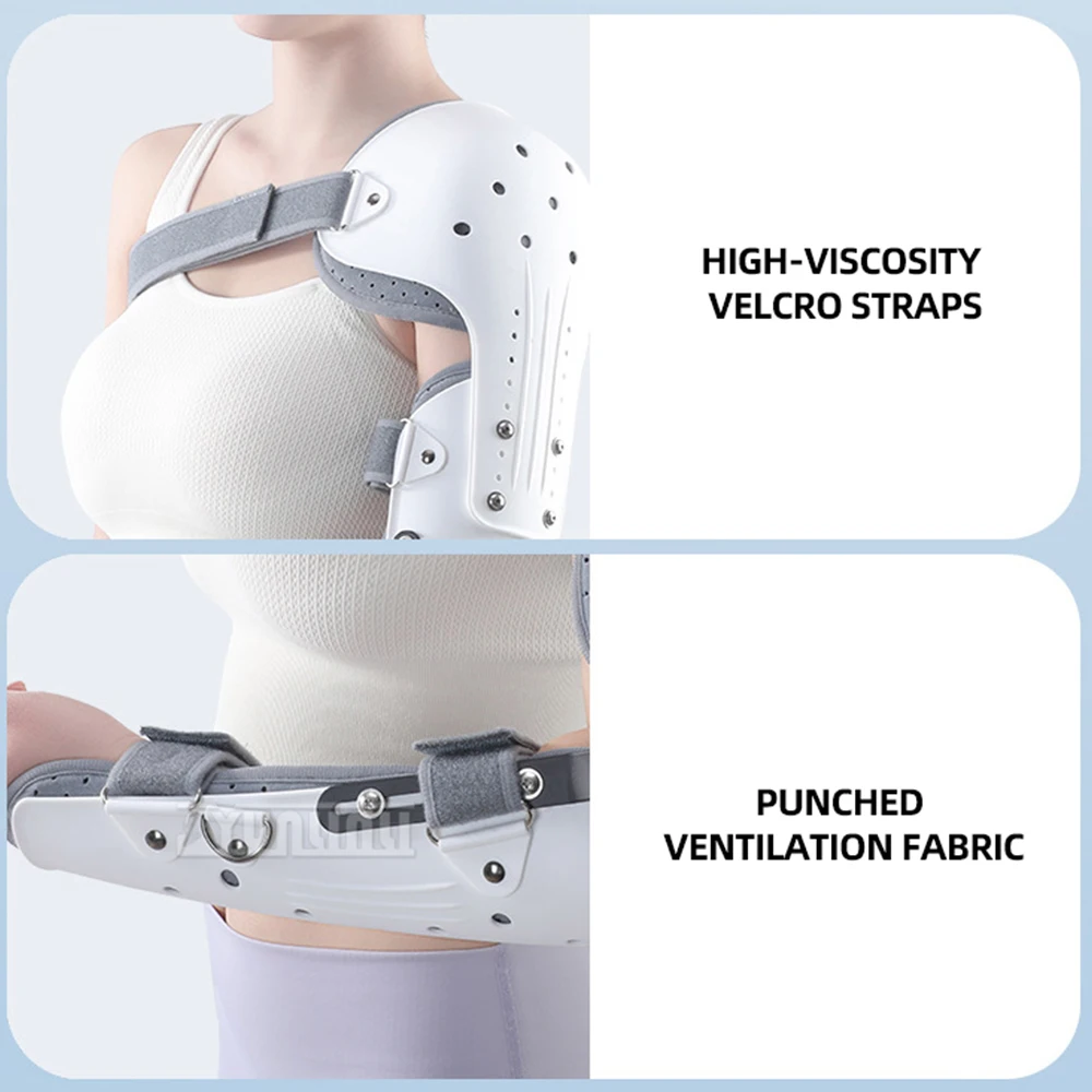 Adjustable Shoulder And Elbow Joint Fixation Brace Support for Sports
