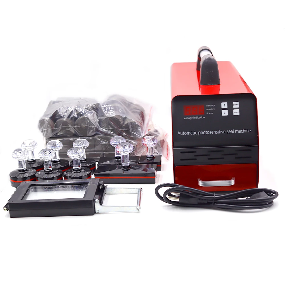 Flash Stamp Machine Fully Automatic logo Name Rubber Foam Flash Stamp Making Machine
