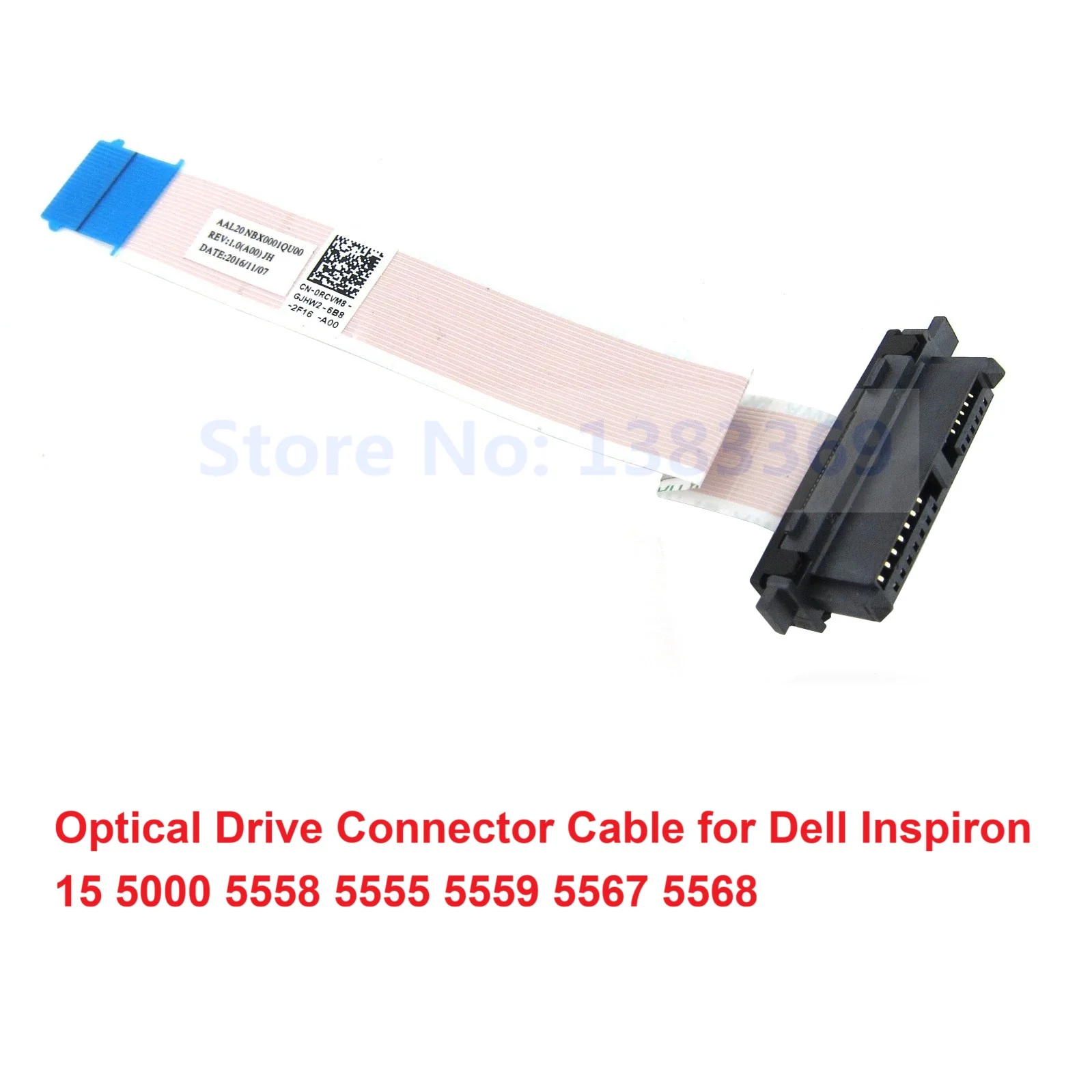 

Replacement ODD Optical Drive Ribbon Cable Connector for Dell Inspiron 15 5000 5558 5555 5559 5567 5568 0RCVM8 NBX0001QU00