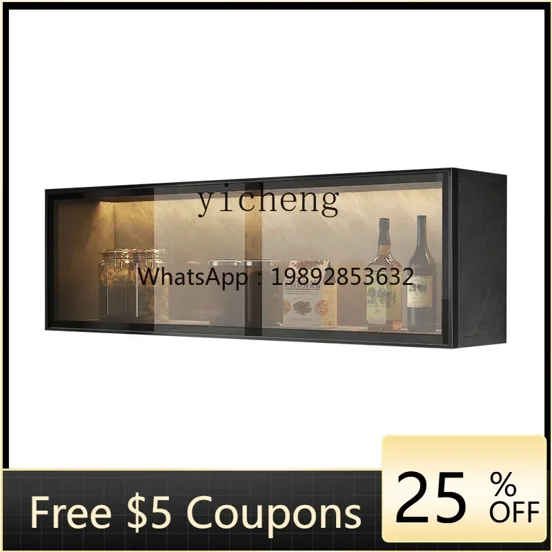 Kitchen Hanging Cabinet Lower Shelf Wall Wall Cabinet Wall Mounted Storage Seasoning Cabinet