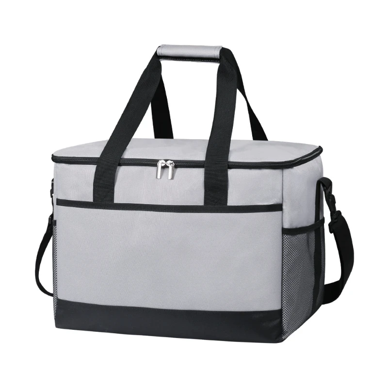 35 L Large Capacity Portable Tote Picnic Bags Large Thermos Cooler Lunch Bag Outdoor Family Camping BBQ  Picnic Cooking Supplies