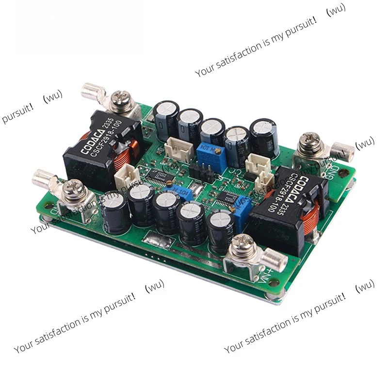 DC-DC12-60V50A automatic boost and step-down power supply module adjustable car charging power supply board