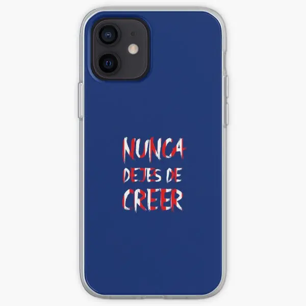 Nunca Dejes De Creer Striped Iphone Toug  Phone Case Customizable for iPhone 11 12 13 14 Pro Max Mini X XS XR Max 6 6S 7 8 Plus