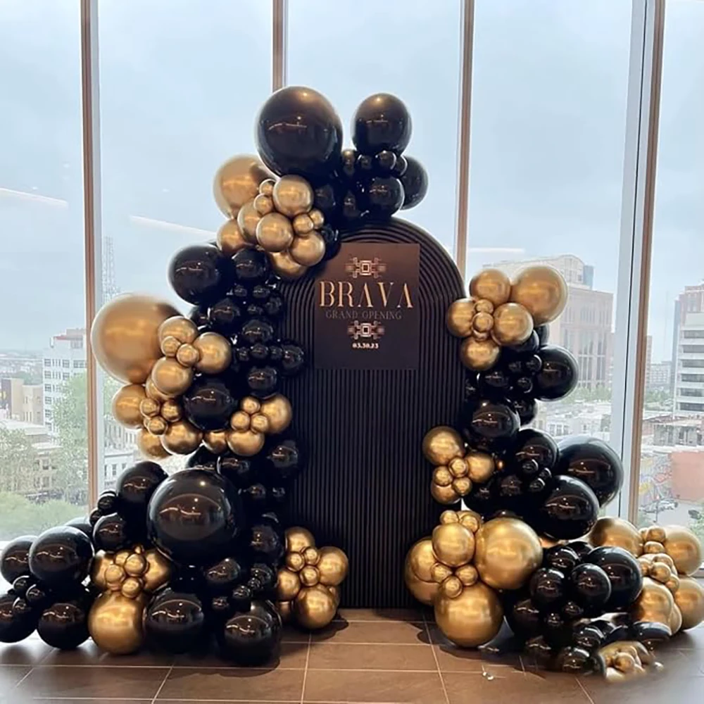 5/10/12 بوصة معدنية الذهب الأرجواني بالونات الفضة الشمبانيا الذهب الأزرق بالون حفلة عيد ميلاد استحمام الطفل الزفاف الديكور Globos #4