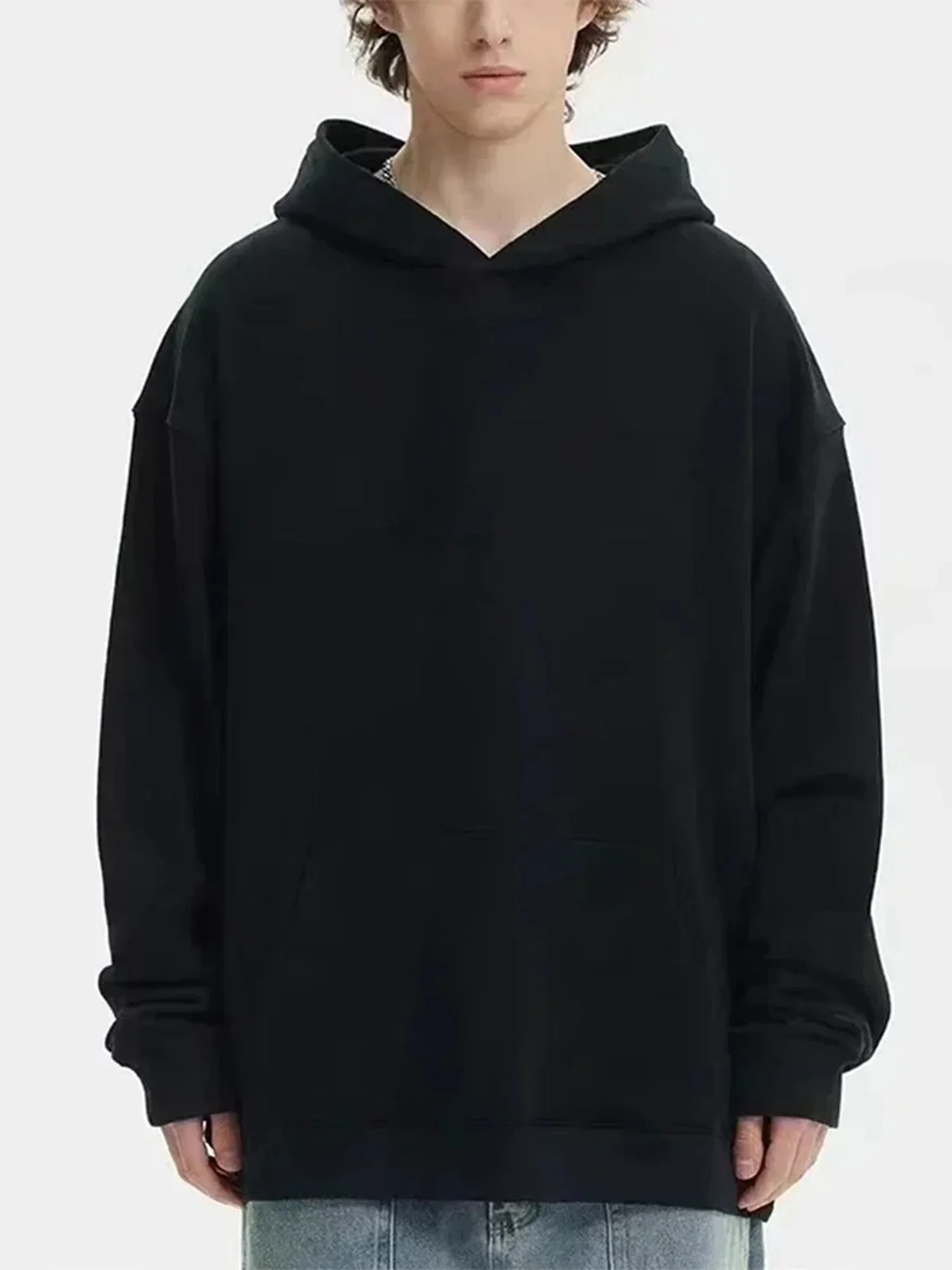 ربيع الخريف روزي عدد واحد فتاة هوديي الرجال النساء الكورية موضة الاتجاه بلوزات للجنسين بلوزة كاجوال هوديس المشجعين هدية #2