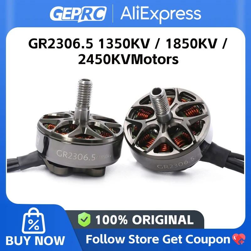 GEPRC GR2306.5 1350KV 1850KV 6S 2450KV 4S Brushless Motor for RC Drone FPV Racing Multirotor Parts Accessories Hot Sale