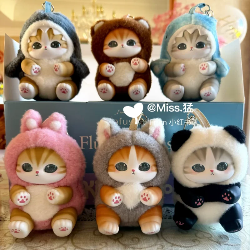 

Genuine in Stock Mofusand Vinyl Series Blind Box Small Ornaments Plush Dolls Cute Figurine Child Companion SurpriseGife