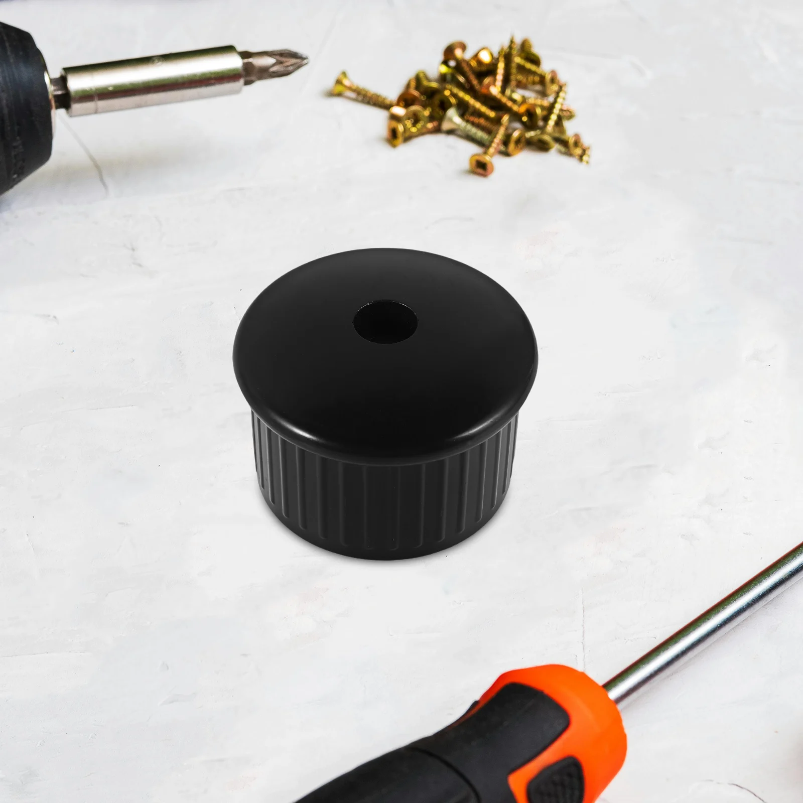 

Tire Changer Accessories Hexagonal Rod End Cover Shaft Press Top Black Plastic for Cap