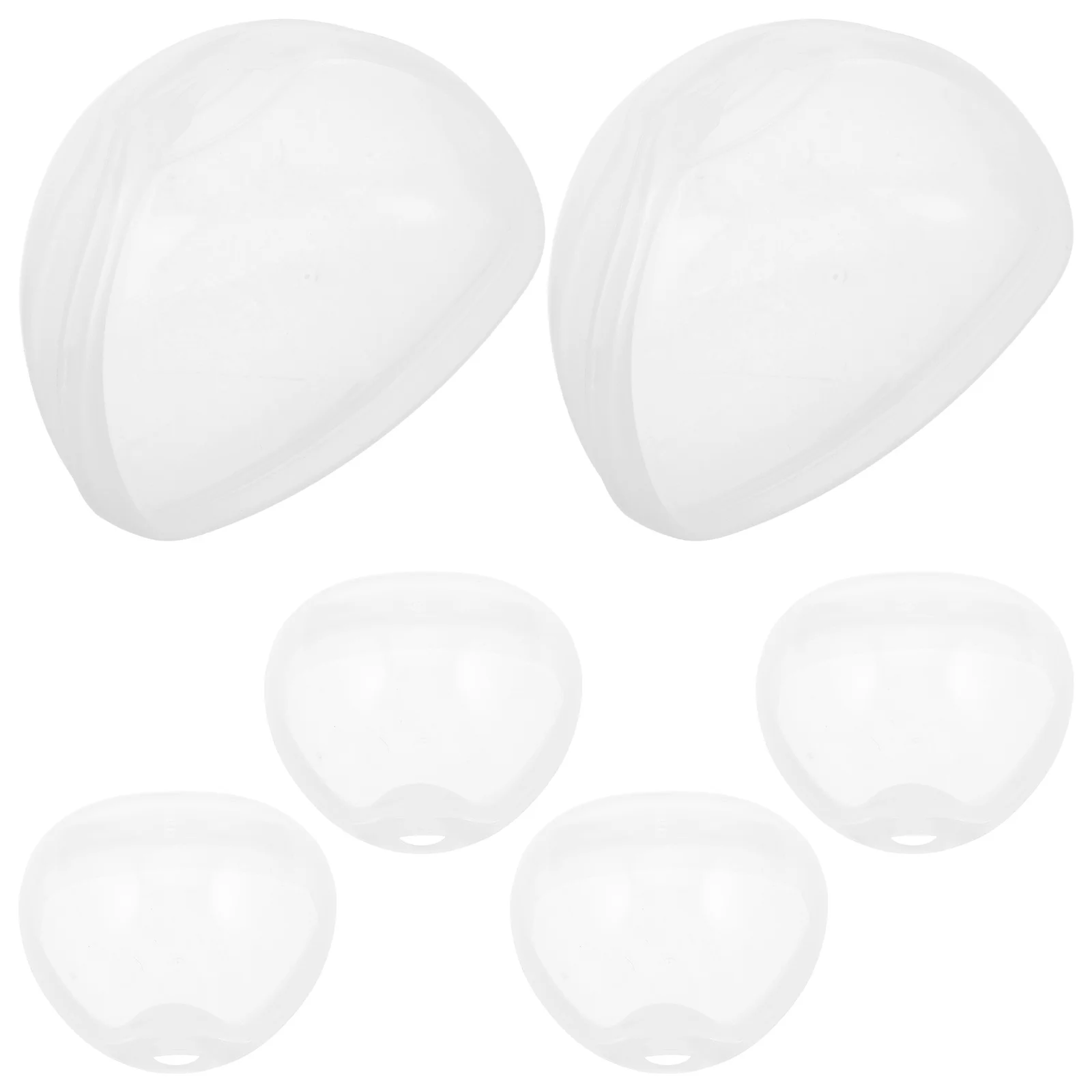 6pcs Box Newborn Baby Pacifier Holder Case Pacifier Case Holder Organizer Portable Dustproof Container Safe Plastic