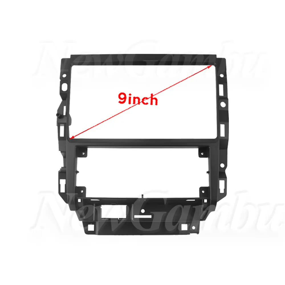 9 inch For VOLKSWAGEN GOLF 2004-2008 BORA 2004-2006 Fascia Frame No Cable Dash Trim Kits Facia Panel  Radio Player