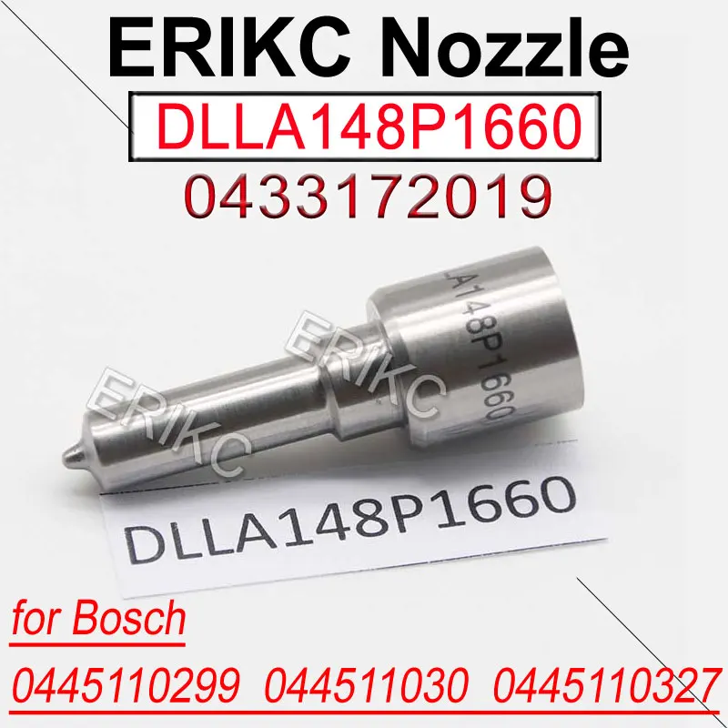 DLLA148P1660 Atomizer Tip DLLA 148 P 1660 Diesel Injector Nozzle 0433172019 For Bosch Fiat 0445110299 0445110308 0445110327