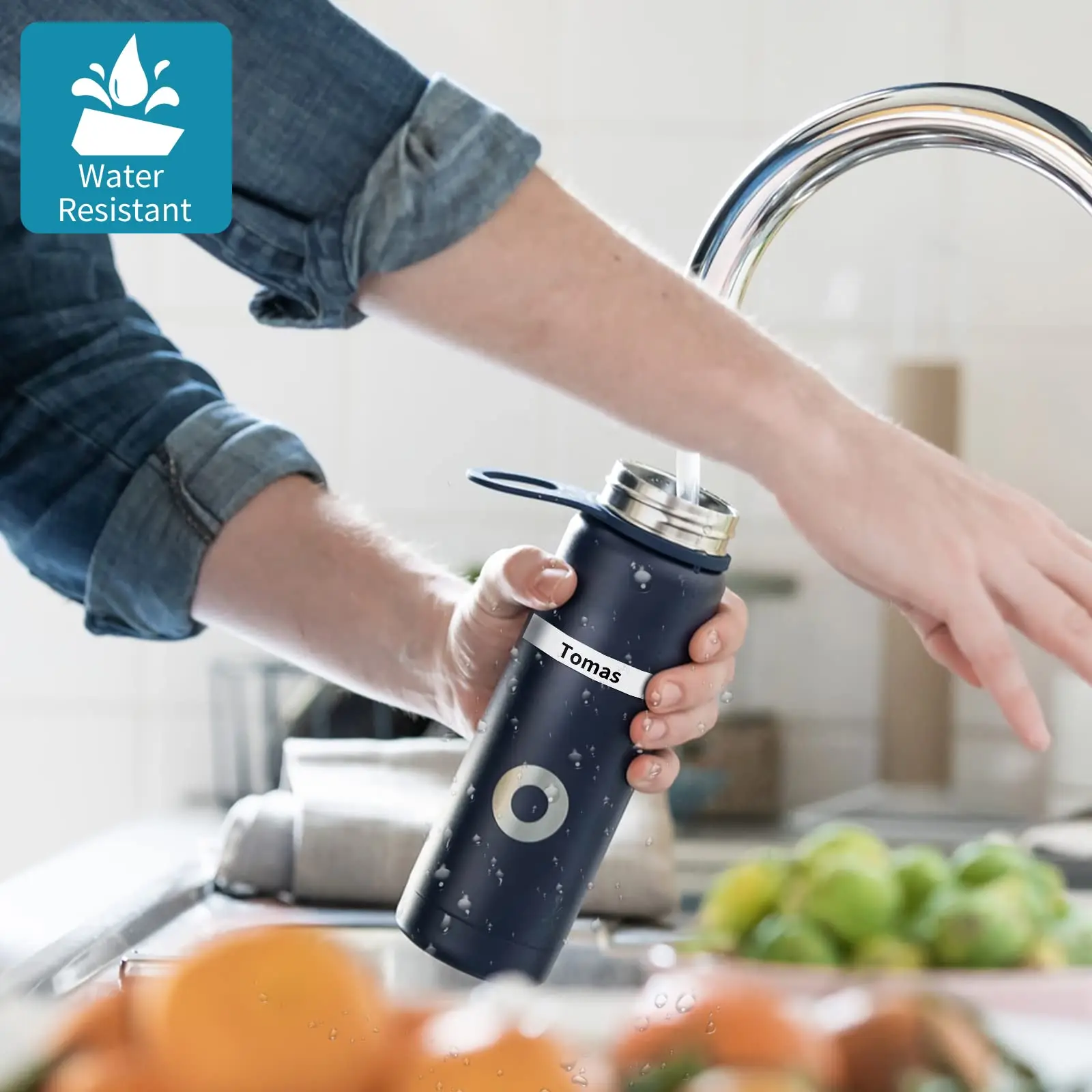 Fimax Compatible For Dymo Printer Labels Tape LetraTag 10PK 91200 12267 12mm Machine Labeling Self-adhesive Label Ribbon Paper