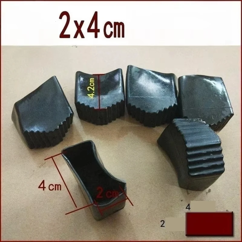 4Pcs Non-Slip Telescoping Folding Step Screw On Ladder Feet Folding Step Screw On Ladder Feet Foot Pads Foot Protective Covers