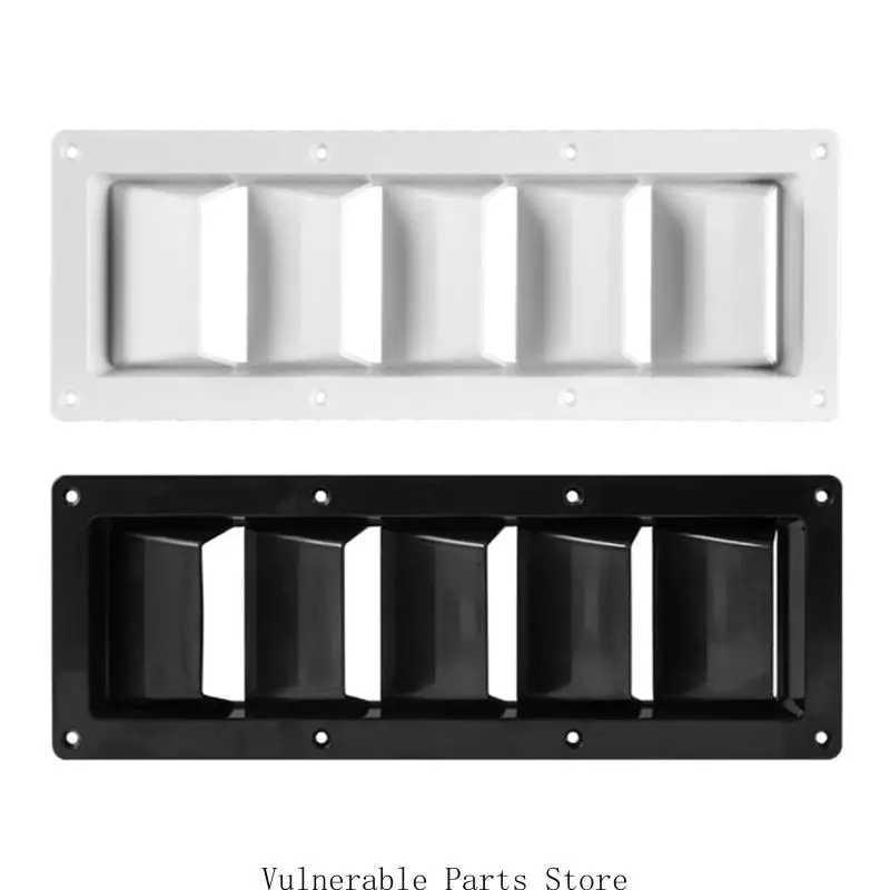 

D0UC Corrosion Resistant ABS RVs Boat Vent Grille Easy to Install Ventilation System for Improved Flows in Harsh Conditions