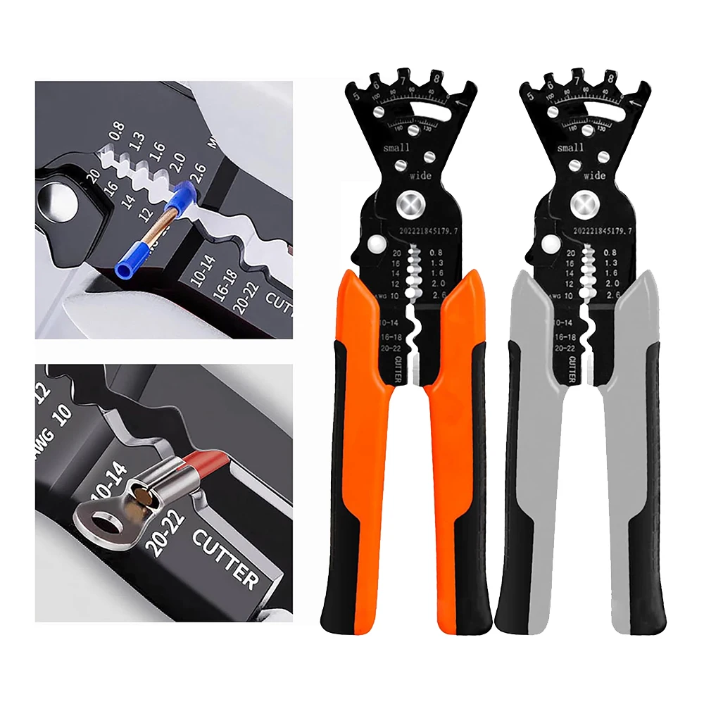

Multifunctional Wire Stripping Pliers 5 In 1 Bending Stripper Pliers Multifunctional Measuring Stripping Crimper