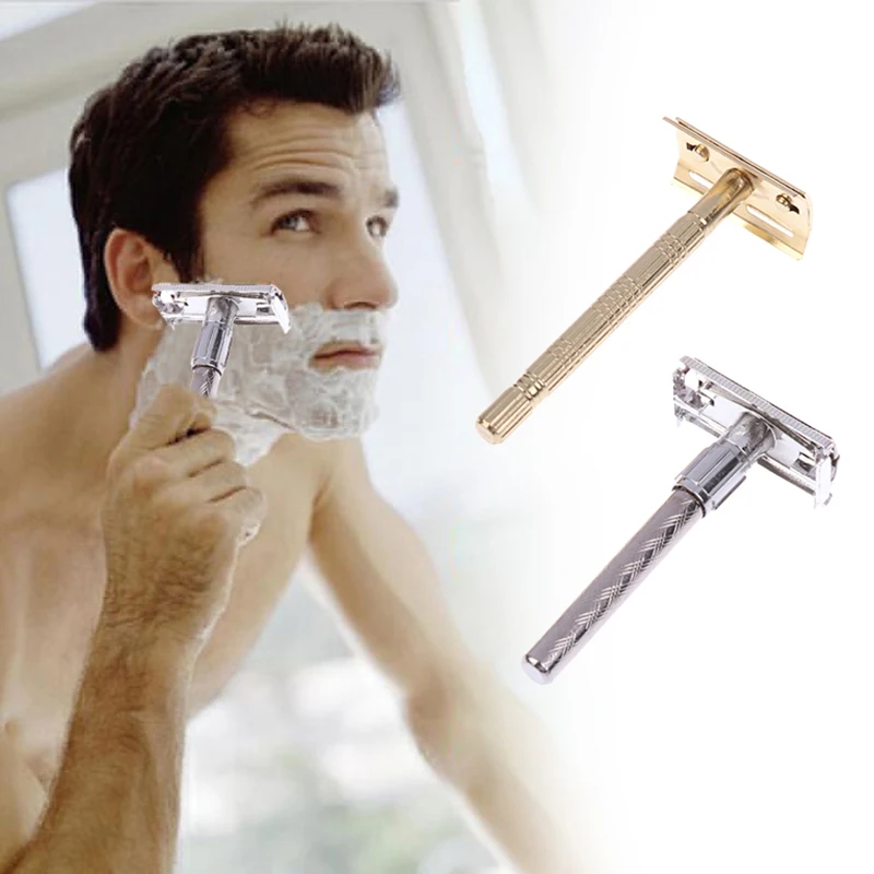 

Shaving Razor Men's Safety Handheld Manual Shaving Edge Razor Men Blades Safety Box Shaver