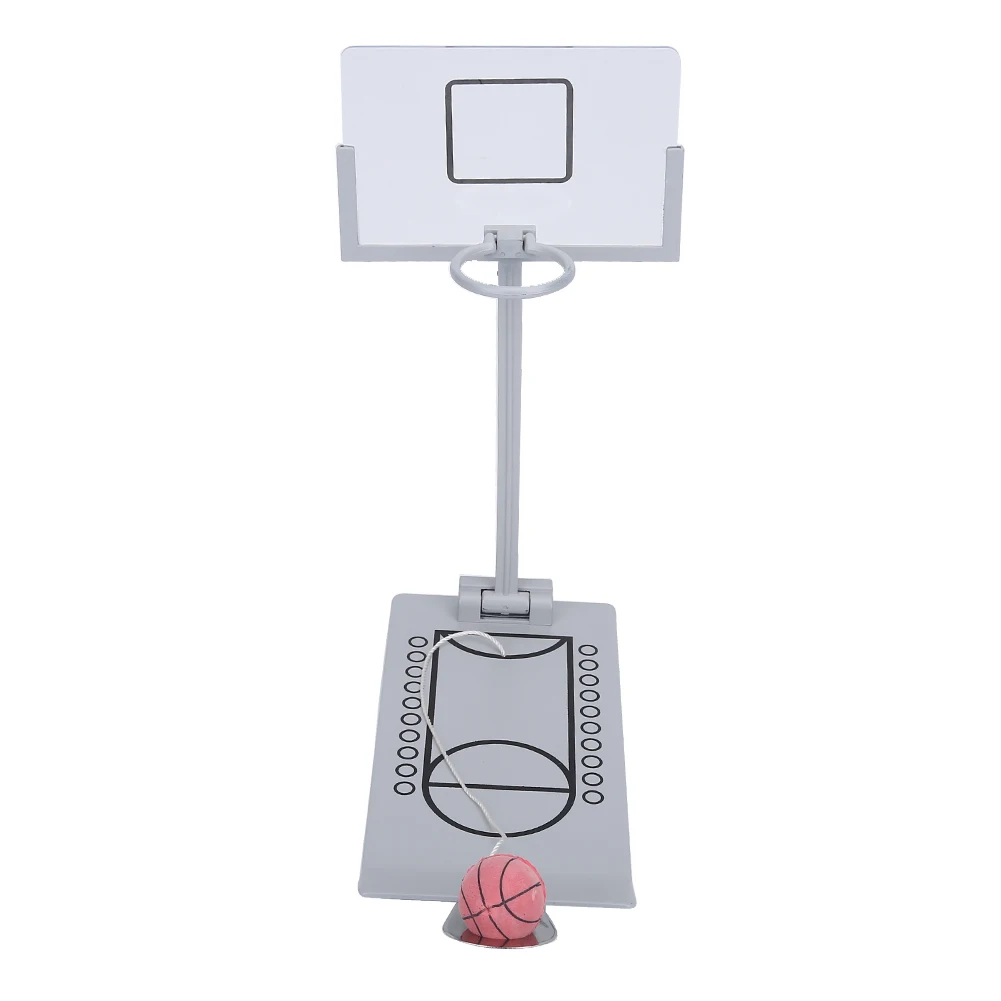 Mini Desktop Basketball Set Opvouwbaar Office Home Game Leuk ontspannend speelgoed voor kinderen en volwassenen