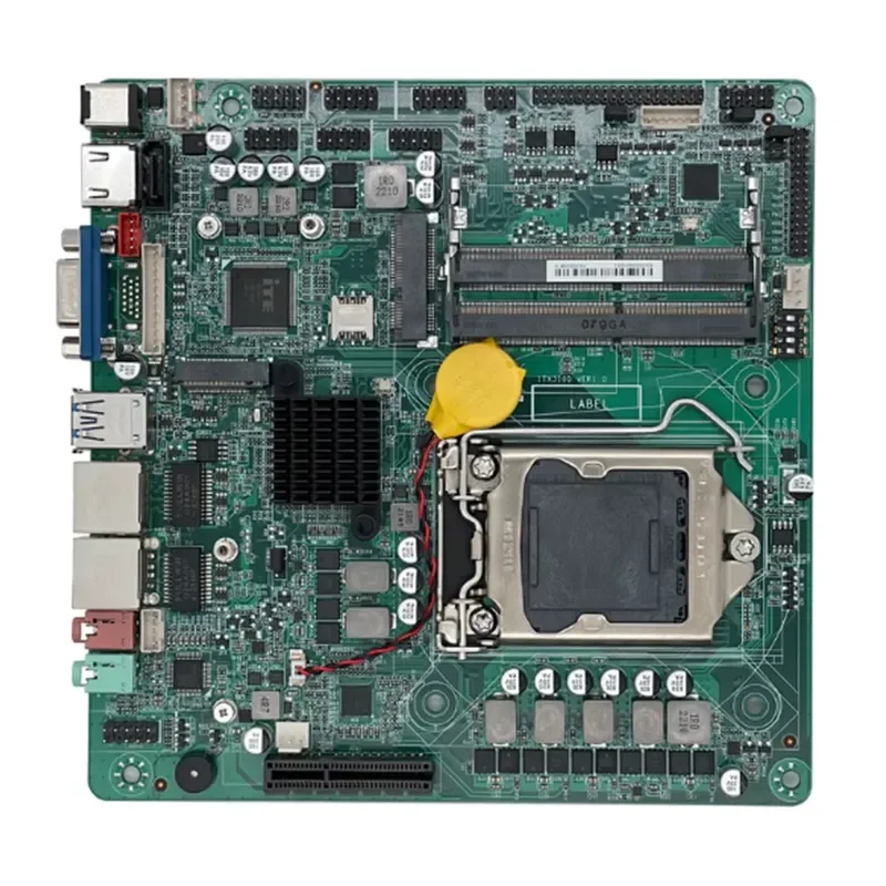 Mini ITX H310 Motherboard for LGA1151 Core i3 i5 i7 Gen 6-9 Dual Channel DDR4 32GB PCIe Port Desktop PCB Mainboard