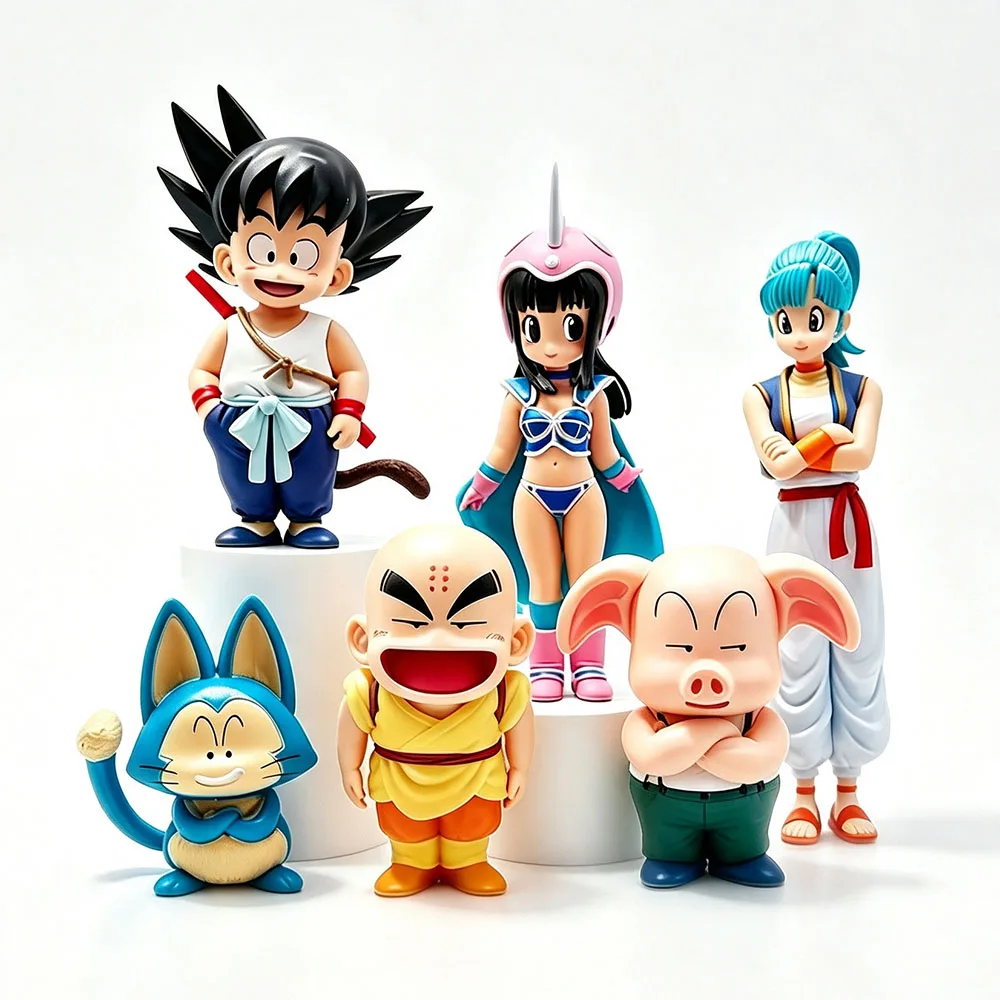 Dragon Ball Childhood Single Character PVC Collectible Figure Model Desktop Hobby Ornament Anime Scene Decor Statue Art Display