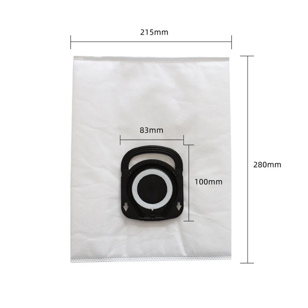 For XPlorer 75S+ Series Compatible Dust Bags Hygienic Disposal and Effective Filtration Choose from 4 or 10 Pack