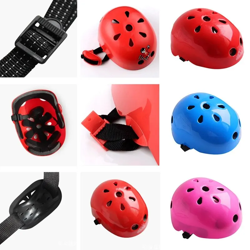 Children Skating Cycling Protective Set Gear Skateboard Bicycle Helmet Knee Wrist Guard Elbow Pads Sports Joint Protection