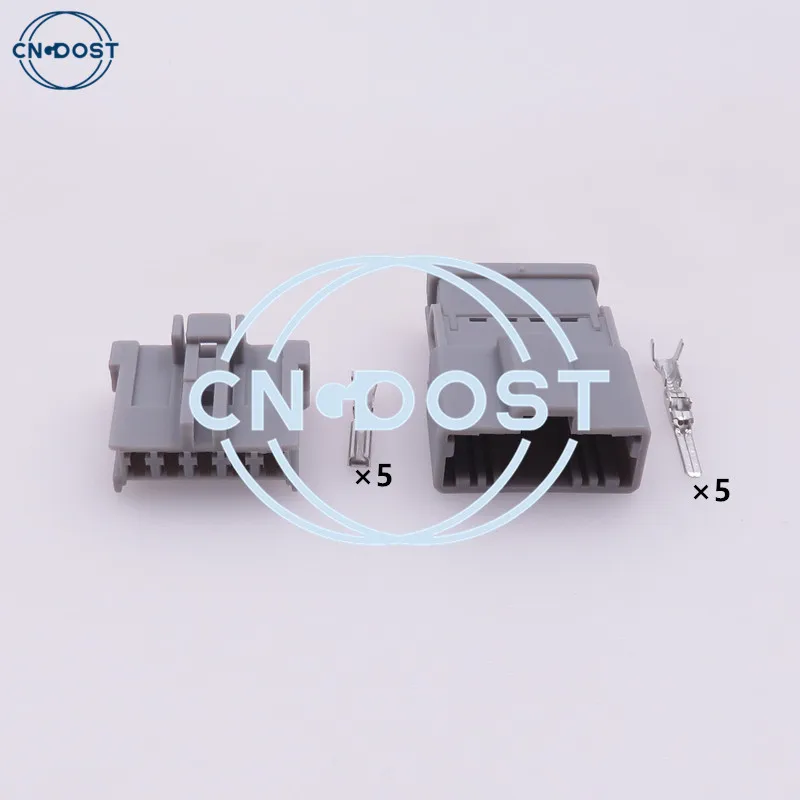 

1 Set 5 Pin 6098-0344 6098-0343 AC Assembly Electrical Automotive Wire Cable Connector