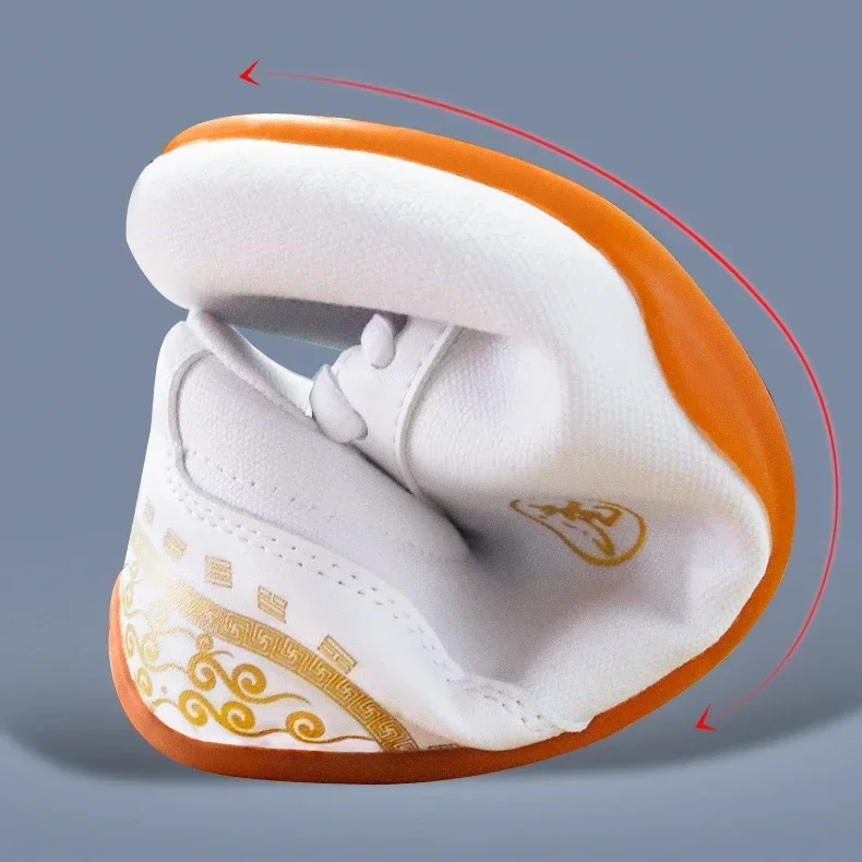 Scarpe Kung Fu in tela Tai Chi Wing Chun Scarpe da ginnastica sportive tradizionali cinesi per arti marziali Tessuto in cotone manuale traspirante