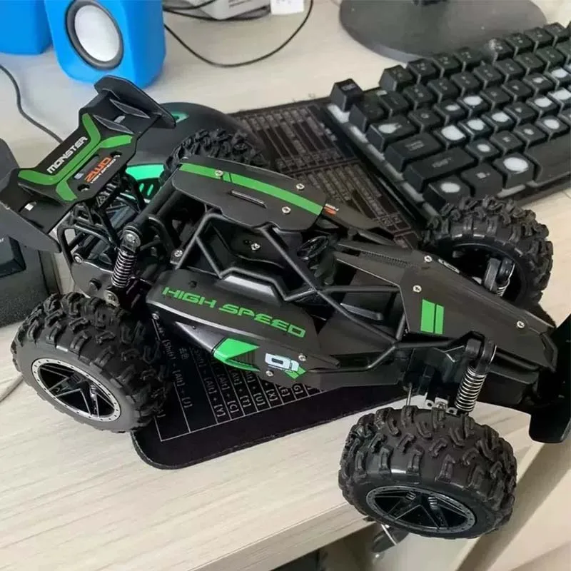 RC Car G03063R 1/20 High-Speed Off-Road 2WD Remote Control Car Alloy Car Shell Racing Model Toy Outdoor Adventure Toy Men Gift
