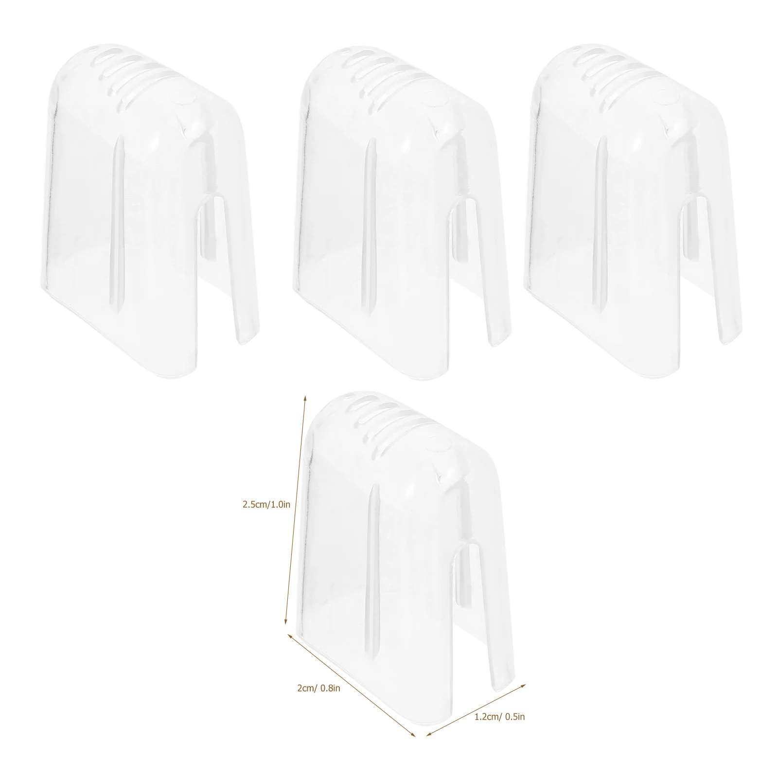 24 قطعة أغطية رأس فرشاة الأسنان السفر المحمولة الغبار واقية قبعات فرشاة الأسنان مناسبة لمعظم فرشاة الأسنان الكهربائية #6