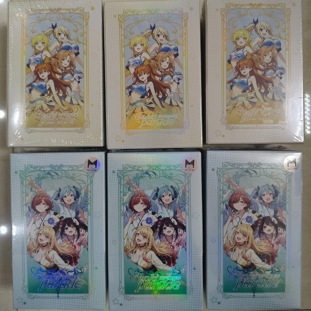 Wholesale 2026 New Genki Parade Vol 3 Vol 4 Vol 5 Genki Academy Anime Girls Trading Cards Booster Box School Theme Collectible