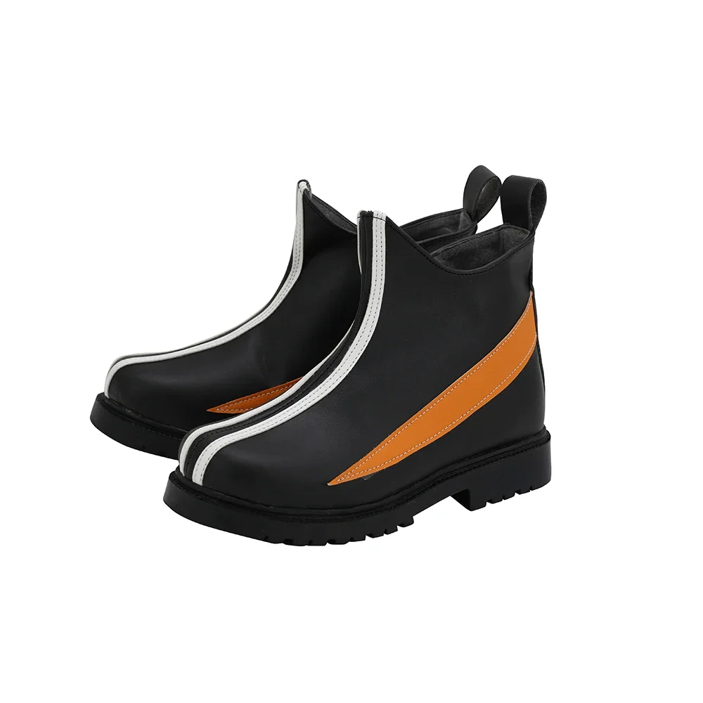 Arknights Siege Cosplay Boots Black Shoes Custom Made Any Size (3)