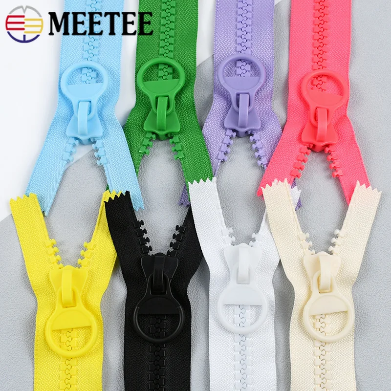 

2/5/10Pcs 10# Resin Zippers Sewing 20/25/30cm No Endless Lock Zipper Bag Pencil Decor Zip Garment Zips Repair Kits Accessories