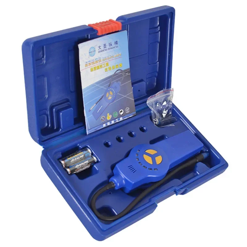 Detector de Gás de Halogênio Alarme Freon Cfc Hcfc Vazamento de Refrigerante Halogênio Monitor Analisador Tester Medidor R134a Hvac Dsa200
