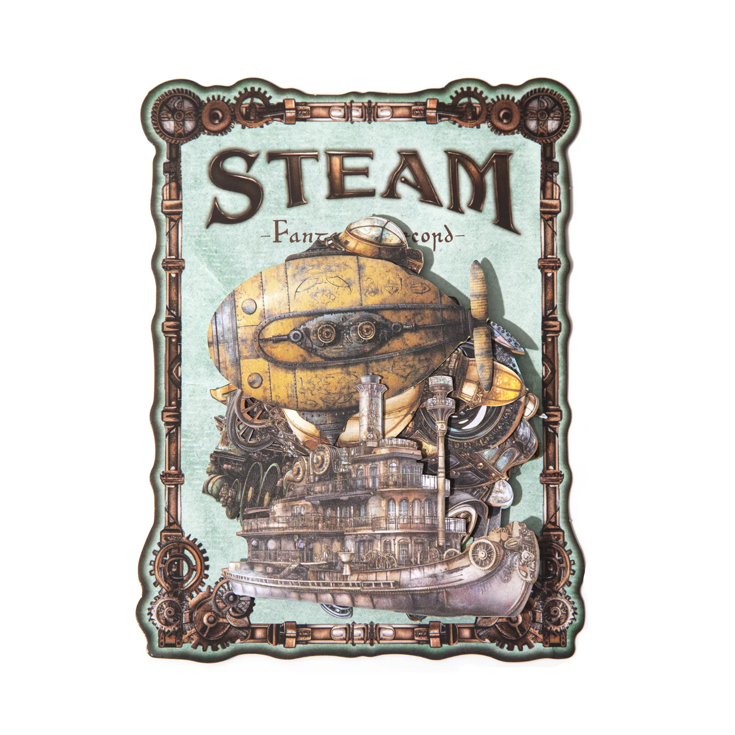 

24 компл./лот Kawaii канцелярские наклейки Steam Fantasy Record дневник декоративные наклейки Скрапбукинг ремесленные наклейки