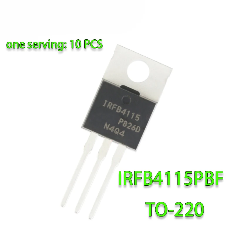 

10 шт. IRFB4115PBF TO220 IRFB4115 4115 TO-220 IC IRF4115