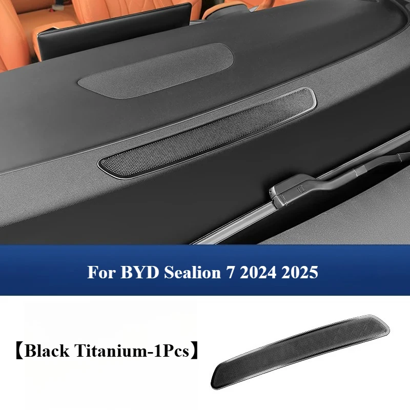 

For BYD Sealion 7 2024 2025 Car Instrument Panel Air Outlet Protective Cover Dust Cover Center Console Audio Trim Accessories