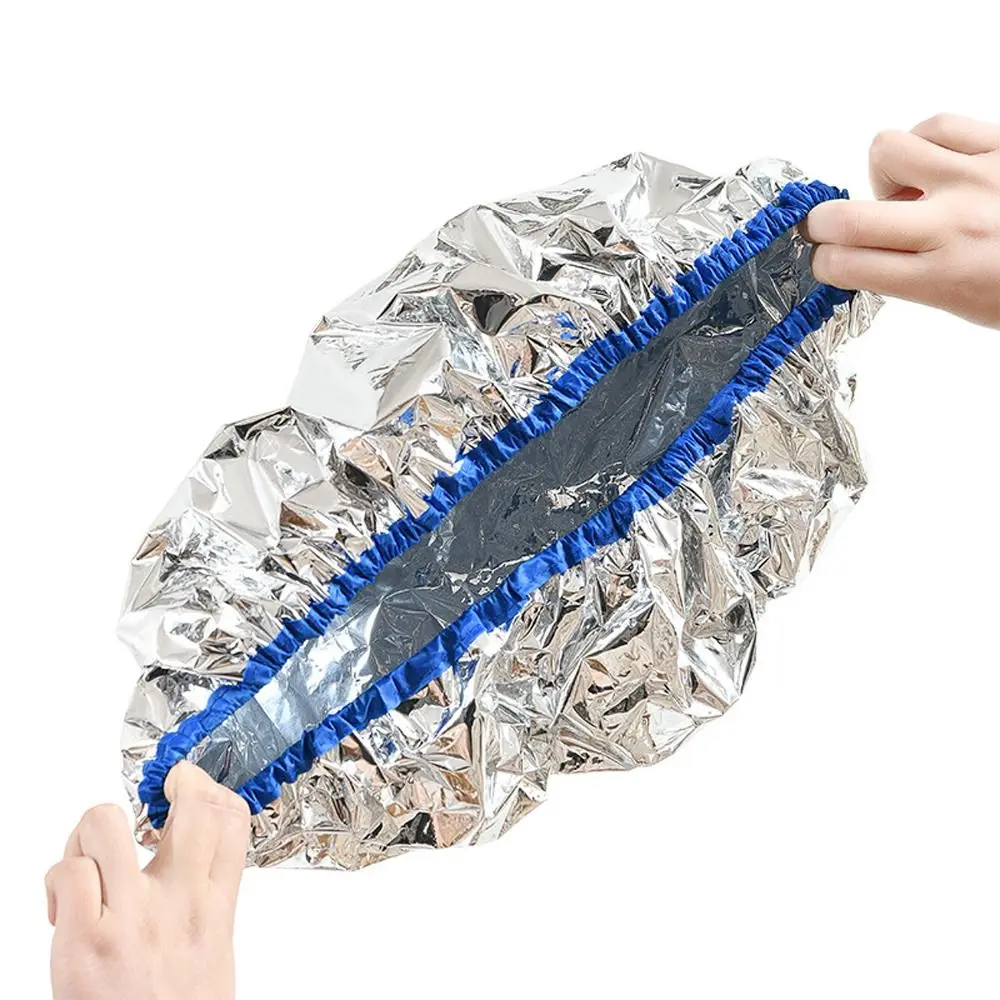 Thermal Salon Dyeing Cap Self-heating Hair Protector Deep Conditioning Aluminum Foil Cap Shower Cap Bathing Hat Hair Care Tool