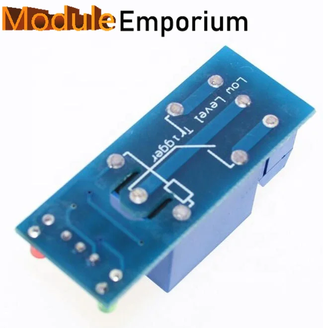 Módulo de relé de vía de carretera de un solo canal, disparador de bajo nivel, JQC-3FF-S-Z-05VDC, 5V